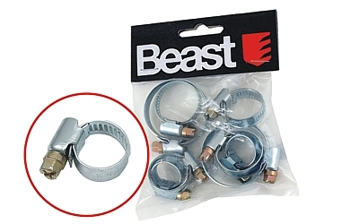 ABRAZADERAS PARA MANGUERA X8, 2x(10-16, 12-22, 16-27, 25-40MM)