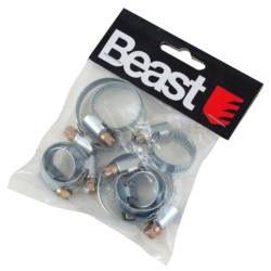 ABRAZADERAS PARA MANGUERA X8, 2x(10-16, 12-22, 16-27, 25-40MM)