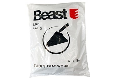 FEUILLE DE PROTECTION ÉPAISSE LDPE 4x5M 460G 0.025MM