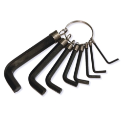 INNENSECHSKANTSCHLUSSELSATZ 2-10MM 8X