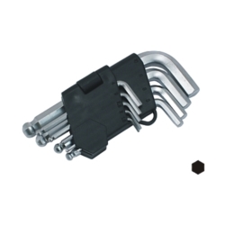                             KLUCZE IMBUSOWE Z KULISTYMI KOŃCÓWKAMI KRÓTKIE                          