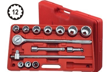 ZESTAW KLUCZY NASADOWYCH 3/4'' 22-50MM 12-STAR HEAVY DUTY 14X