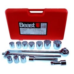 ZESTAW KLUCZY NASADOWYCH 3/4'' 22-50MM 12-STAR HEAVY DUTY 14X