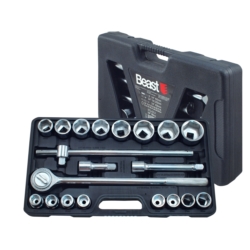 ZESTAW KLUCZY NASADOWYCH 3/4" 19-50MM HEX HEAVY DUTY 21X