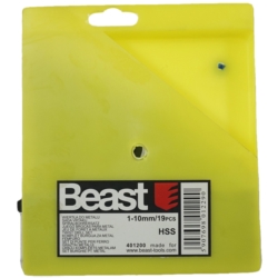 SPIRALBOHRERSATZ 1-10MM HSS 19X