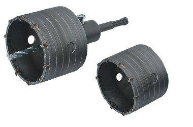 OTWORNICE FREZY KORONKI DO BETONU POD PUSZKĘ 65, 80MM SDS PLUS