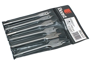 FLACHFRASBOHRERSATZ 10-12-16 -18-20-25MM 6X