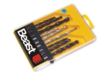 WIERTŁA METAL-BETON-DREWNO METAL CONCRETE WOOD 5-6-8MM 9X