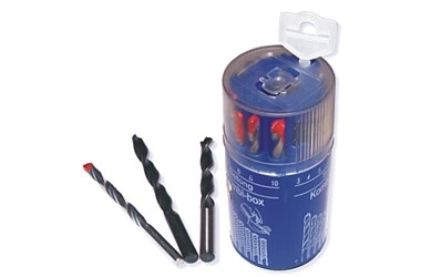 KOMBI-BOHRERSATZ 3-4-5-6-8-10MM 18X