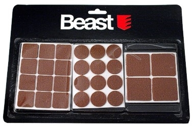 FOGLIO DI FELTRI PER MOBILI 28X BROWN