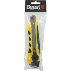 NÓŻ ŁAMANY WYSUWANY DO TAPET 18MM TPR HANDLE WHEEL METAL