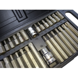 JEU D`EMBOUTS 30-75MM 1/2'' 3/8'' CV 40X