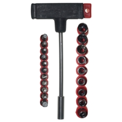 UCHWYT 'T' Z KOŃCÓWKAMI I NASADKAMI 21EL 21X