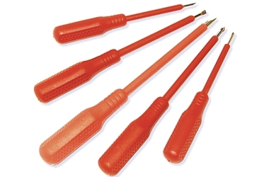 WKRĘTAKI ŚRUBOKRĘTY PŁASKIE I KRZYŻAKI IZOLOWANE 5X INSULATED