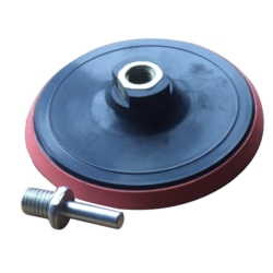 PLATORELLO CON SUPPORTO IN VELCRO 125MM PIN-M14 12000RPM