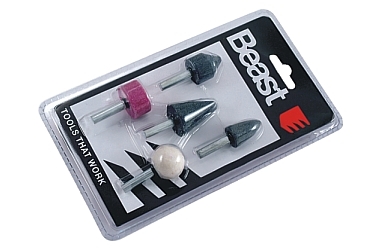 SET DI MOLETTE SMERGILIO 5X