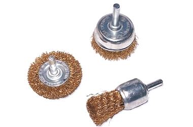 JEU DE BROSSES A METALLIQUES 1''-2''-2'' 3X
