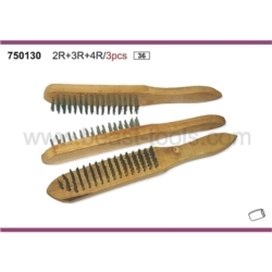 JEU DE BROSSES 3X 2-3-4R STEEL