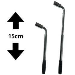 LLAVE DE RUEDA TIPO L 17-19MM 1/2'' TELESCOPIC