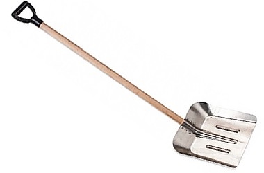 SCHNEESCHIEBER 265x290 x1300MM WOODEN HANDLE