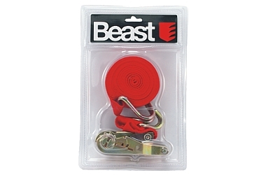 SANGLE D"ARRIMAGE A CROCHETS 765KG 4.5M x 50MM  HEAVY DUTY