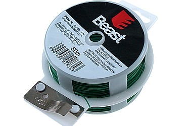 DRUT OGRODNICZY Z OBCINACZEM 50M 50M PLASTIC COATED