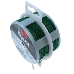 DRUT OGRODNICZY Z OBCINACZEM 50M 50M PLASTIC COATED