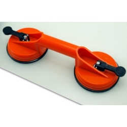 TAZZA DI ASPIRAZIONE DI VENTRO DOPPIO 115MM 60KG