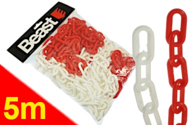 CATENA ATTENZIONE 5M PVC