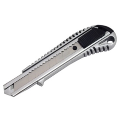                             NÓŻ ŁAMANY WYSUWANY METALOWY, MASYWNY                          