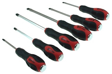 WKRĘTAKI ŚRUBOKRĘTY PŁASKIE I KRZYŻOW DO POBIJANIA MAGN HIT 6X