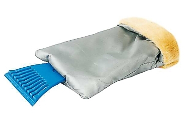 EISKRATZER MIT HANDSCHUH FUR LINING