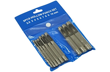 LOCHEISEN SATZ 2.5-10MM #45-STEEL 9X