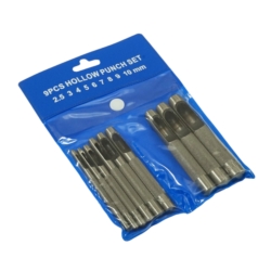 LOCHEISEN SATZ 2.5-10MM #45-STEEL 9X