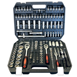 KLUCZE NASADOWE ZESTAW 171 1/4''+ 3/8''+ 1/2'' CV 171X