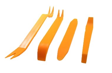 ŚCIĄGACZE DO DEMONTAŻU TAPICERKI NYLON 4X 150MM PROFI