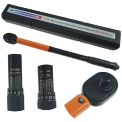 DREHMOMENTSCHLUSSEL 1/2" 28-210Nm 24T