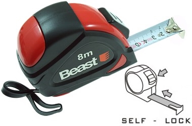 FLESSOMETRO CLASS II 8Mx25MM SELF-LOCK CE