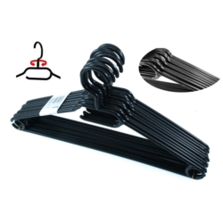 WIESZAK NA UBRANIA 10X 410MM ROTATING HOOK