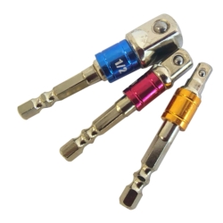 ADAPTER SATZ 1/2" 3/8" 1/4" HEX SHANK 3X