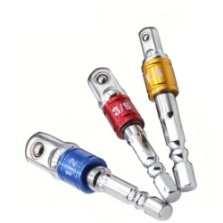 ADAPTERY REDUKCJE NA NASADKI DO WKRĘTARKI 1/2" 3/8" 1/4" HEX SHANK 3X