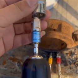 ADAPTERY REDUKCJE NA NASADKI DO WKRĘTARKI 1/2" 3/8" 1/4" HEX SHANK 3X