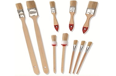 SET DI PENNELLI PIANI E ROTONDI 10X