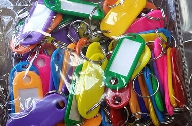 ETICHETTE DA CHIAVI 
100X COLOR MIX