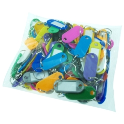 ETICHETTE DA CHIAVI 
100X COLOR MIX