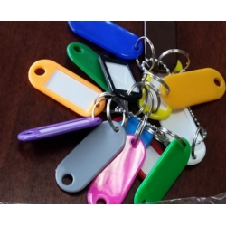 ETICHETTE DA CHIAVI 
10X COLOR MIX