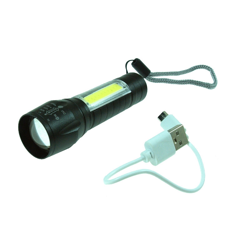 LIKHTARYK COB 1W + CREE 2W 400mAh Li-ion USB