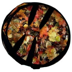 POJEMNIK KOSZ NA LIŚCIE OGRODOWY SKŁADANY KOLOROWY 45x58CM EXTRA STRONG