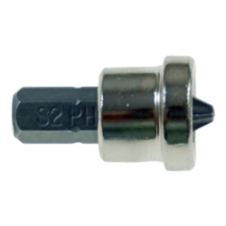 KOŃCÓWKI WKRĘTAKOWE DO PŁYT GK Z OGRANICZNIKIEM 10X PH2 25MM MAGNETIC S2