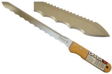 COLTELLO PER LANA MINERALE/STIROFOAM 
420 MM DOUBLE-SIDED